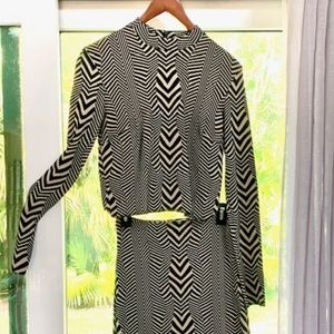 NICOLE MILLER ARTELIER Zebra top and skirt